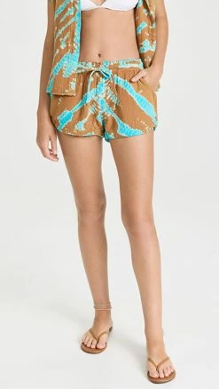 Wholesale ???? Young Fabulous & Broke Daytripper Shorts Scuba Savanna Wash ????